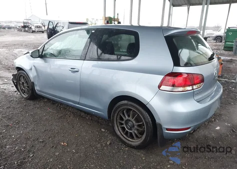 2012 Volkswagen Golf 2.5L 2-Door from USA, damaged, VIN WVWAB7AJ4CW019165